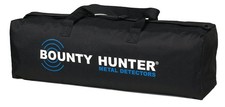 Bounty Hunter Metal Detectors Universal Nylon Carry Bag with White Blue Logo NIB