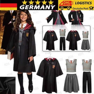 Harry Potter Hermine Granger Gryffindor Kinder Cosplay Uniform Sets Kostüm Fancy
