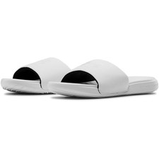 Under Armour 3023772 Women's UA Ansa Fix Slides, White, Size 7