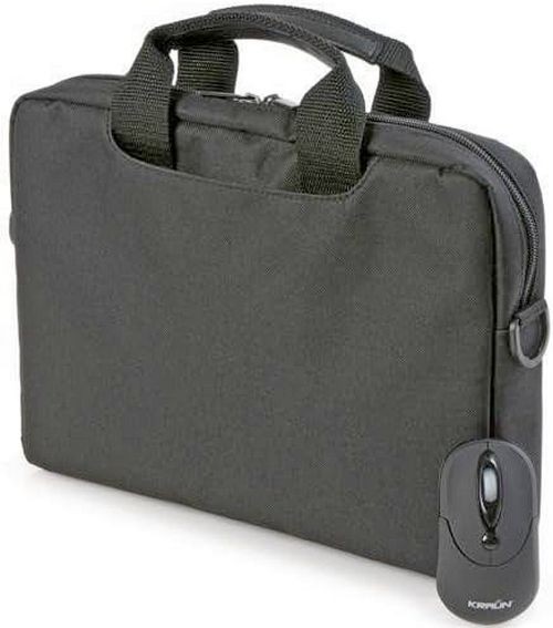 KRAUN KR.3H - BORSA imbottita NOTEBOOK PORTATILE 12" con Mouse Ottico con filo foto 2