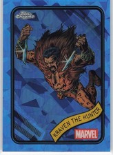 2025 Topps Chrome Sapphire Edition Marvel #18 Kraven The Hunter