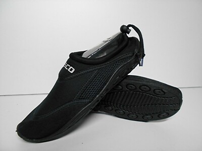 X  Strandschuhe Neoprenschuhe Badeschuhe Größen 37 - 47 BECO schwarz Aquawalker