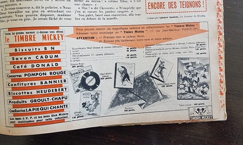 JOURNAL DE MICKEY album N°9 (numéros 209 à 234) publié en 1956 - Picture 8 of 9