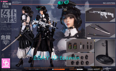 New GDTOYS GD97006 Maid Girls Frontline Yulia Action Figure Toys