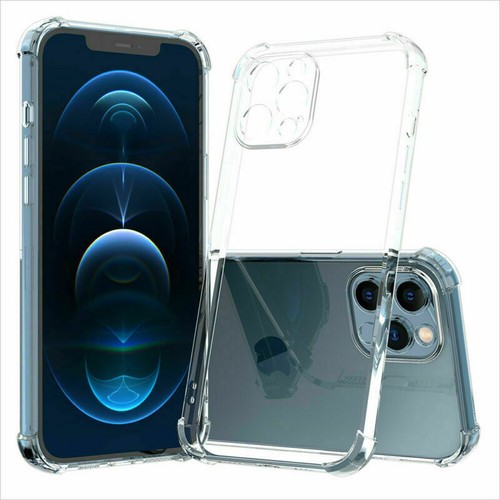 For iPhone 12 11 Pro Max Liquid Silicone Shockproof TPU Case Camera Lens Cover - Picture 14 of 27