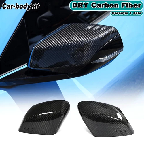 Dry Carbon Spiegelkappen Außenspiegel Gehäuse Für Chevrolet Corvette C8 2020-22