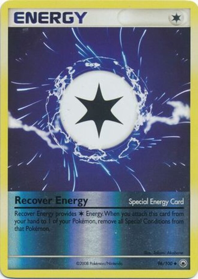 1x Recover Energy - 96/100 - Uncommon - Reverse Holo Lightly Played Pokemon Diam
