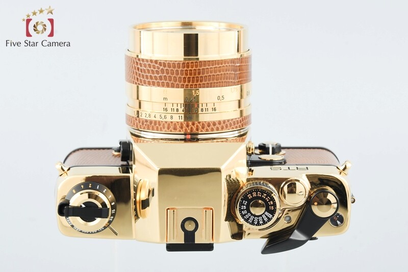 CONTAX RTS Gold w/ Planar 50/1.4 Lens 50th Anniversary | eBay