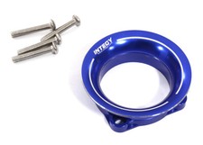 Aluminum Blue Cold Air Intake Ram Funnel For 30x30mm Size Cooling Fan