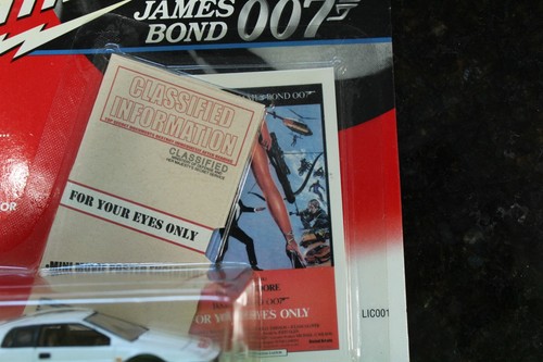 Vintage 2001 Johnny Lightning James Bon 007 '81 Lotus Turbo Factory Sealed - Picture 5 of 14