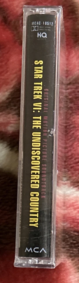 STAR TREK VI “The Undiscovered Country” Soundtrack Cassette 1991 Sealed NOS NEW - Image 4 of 4