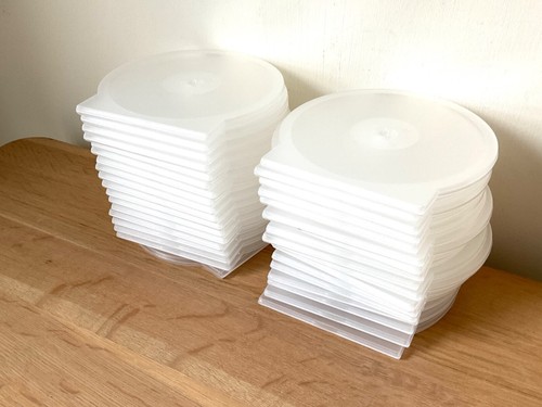 35 NEW TRANSPARENT C-Shell Clam Shell CD DVD Single Case Clear Pack TRAVEL Round - 第 20/24 張圖片