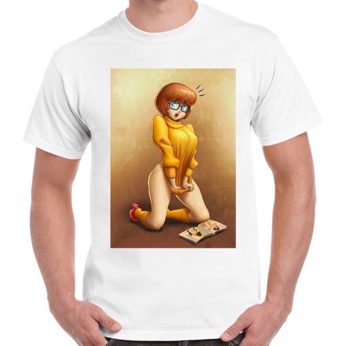 Midnite Star T Shirt Homme Scooby Doo Velma Nouveauté 100% Coton T Shirt Manches - Foto 9
