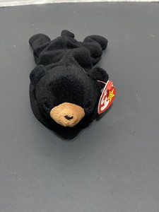 blackie the black bear beanie baby