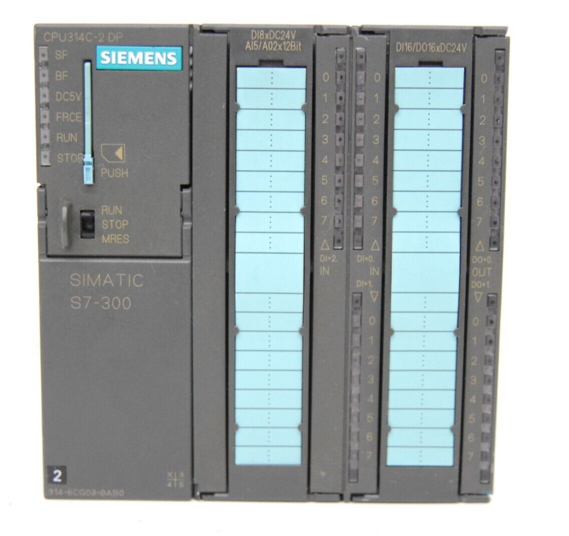 Siemens S7-300 CPU314C-2 DP Simatic S7 6ES7 314-6CG03-0AB0 CPU | eBay