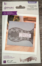 Gemini Crafter's Companion Edge'ables DANCING SNOWFLAKE papercraft die NEW