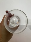 Set Of 8 Vintage MCM Glass Tumblers With Handles Amethyst, Blue, Amber, Smoke — photo 9