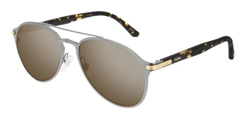 NEW CARTIER CT0273S 004 WOMEN SILVER PINK AVIATOR SUNGLASSES  display picture 1