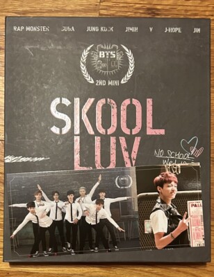 BTS Skool Luv Affair Album Photocard + CD MINT CONDITION