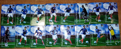 Magnets Équipe De France Football - Collection Coupe Du Monde - Neufs