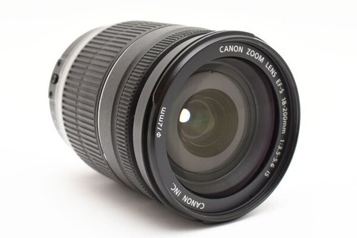 Canon EF-S 18-200mm f/3.5-5.6 IS Wide Angle Telephoto Zoom Lens used from Japan - Picture 3 of 10