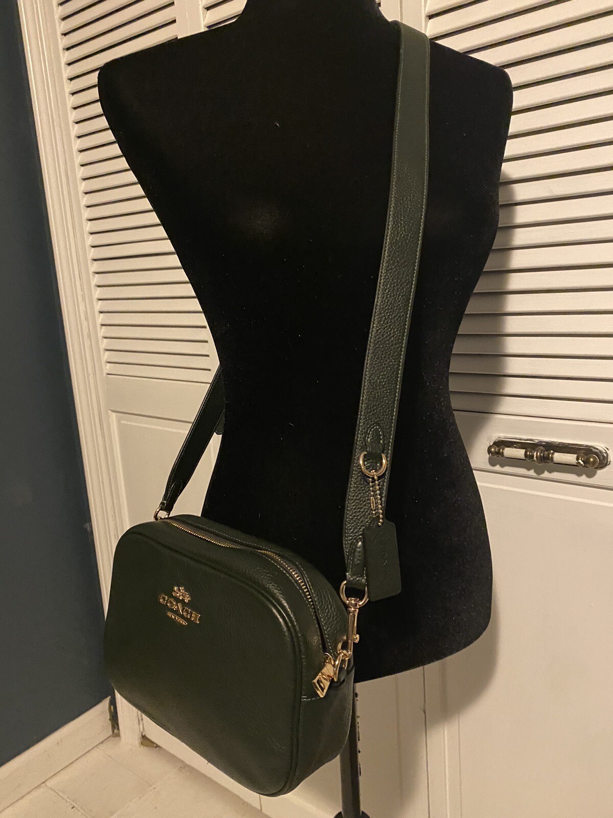 Coach Jamie Women's Crossbody, Camera Bag in Pebble Leather CA207