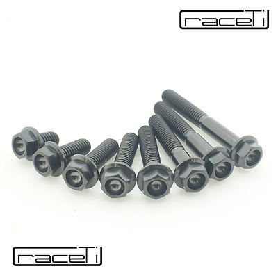 M6 Titanium Alloy Hex Head Flange Bolt Fastener, C... - Grandado