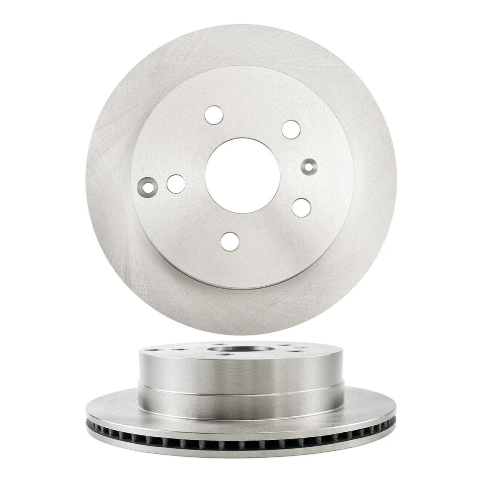 Rotores traseros Terrain para Chevy Equinox GMC 2010-2016 2017 + pastillas de freno de cerámica Foto 2 de 4