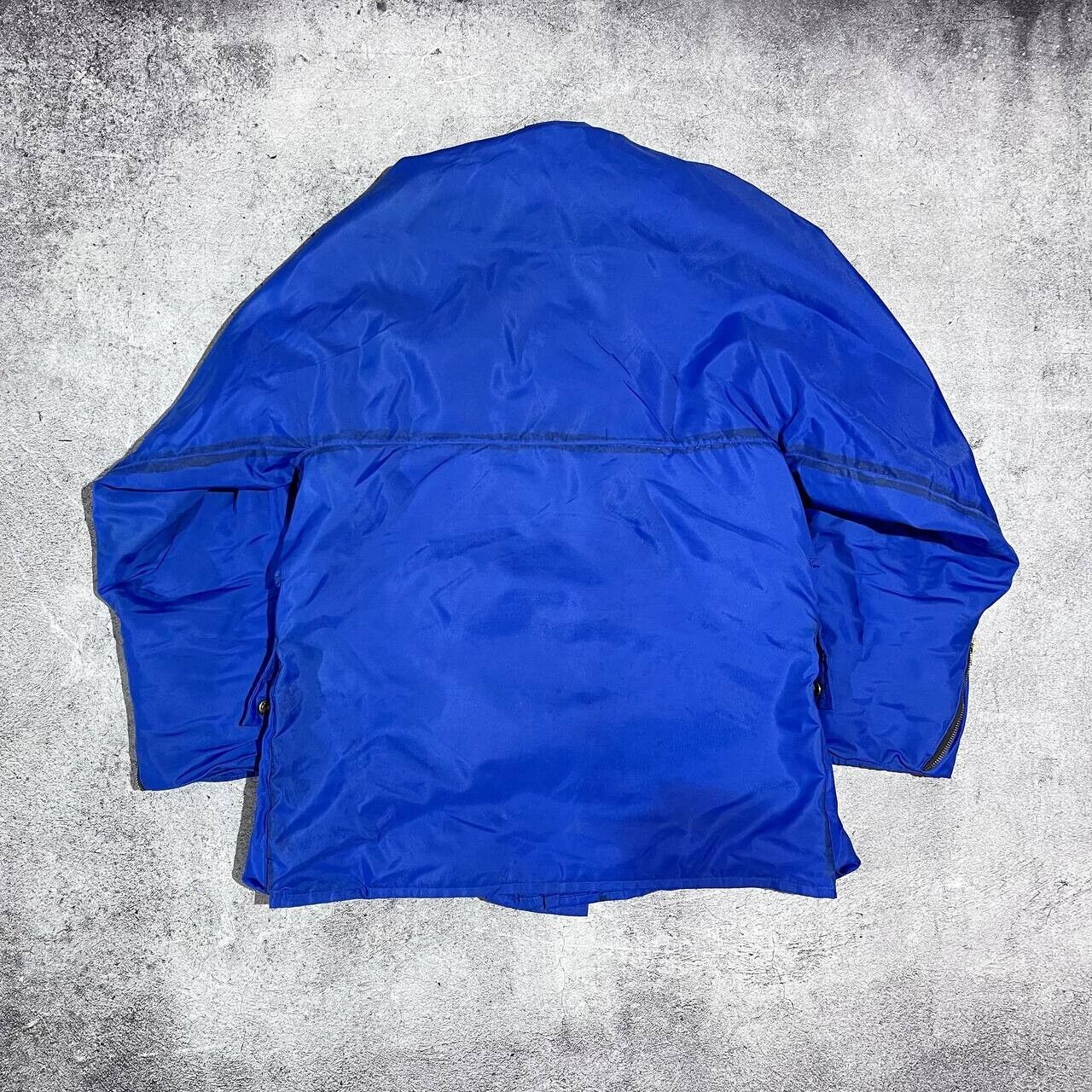 RARE Vintage 60's BELSTAFF Blue MOTO Nylon Jacket… - image 3