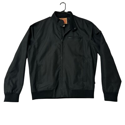 Levi's Strauss & Co. Men's Black Trucker Jacket Heavy Duty Tough 5 Pocket XL