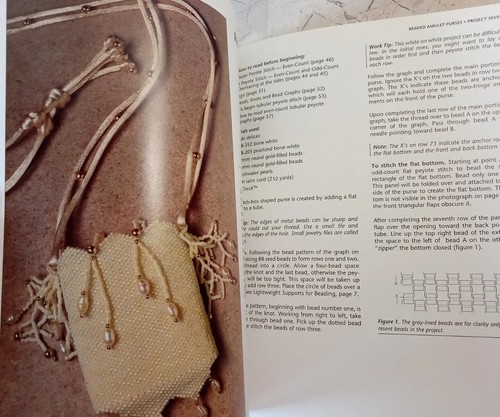 Beaded Amulet Purses Source of Instruction Inspiration 1994 Nicole Stessin 72p - Picture 9 of 12