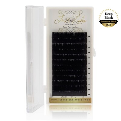 Easy Fan Lashes | Selbstfächernde Volumen Wimpern | Magic Fan | C & D Curl Mink 