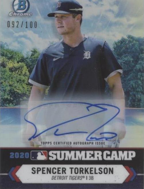 2020 Bowman Draft - Spencer Torkelson #CDA-ST for sale | eBay