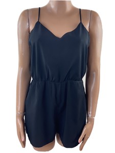 even and odd jumpsuit black