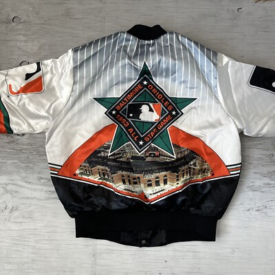 VTG Chalk Line Baltimore Orioles MLB All Star Game 1993 Satin