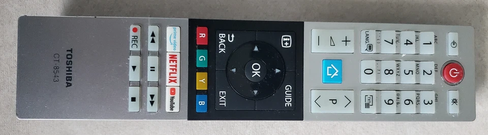 Télécommande pour TV TOSHIBA 58UL2063DG - Photo 1/1