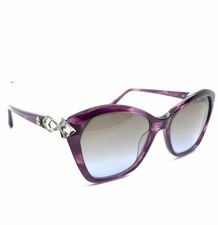 ROBERTO CAVALLI MINIATO CATEYE RC1077 83Z PURPLE BUTTERFLY SUNGLASSES W61