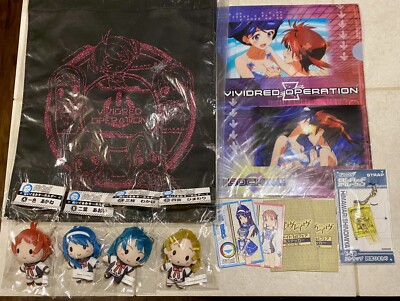 Vividred Operation Akane Aoi Wakaba Himawari Tote Bag, Folder, Plushie Keychains