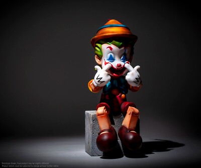 Fools Paradise JOKER ジョーカー ピノキオ フィギュア In-Stock】 Fools Paradise Joker Pinocchio I Had A Bad Day