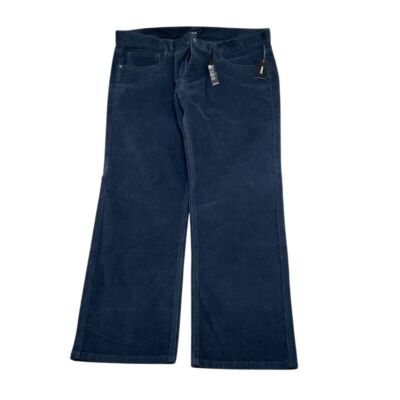 Alfani  Pants Men 38W x 30L Black Corduroy Cotton Stretch Mid Rise Straight Leg