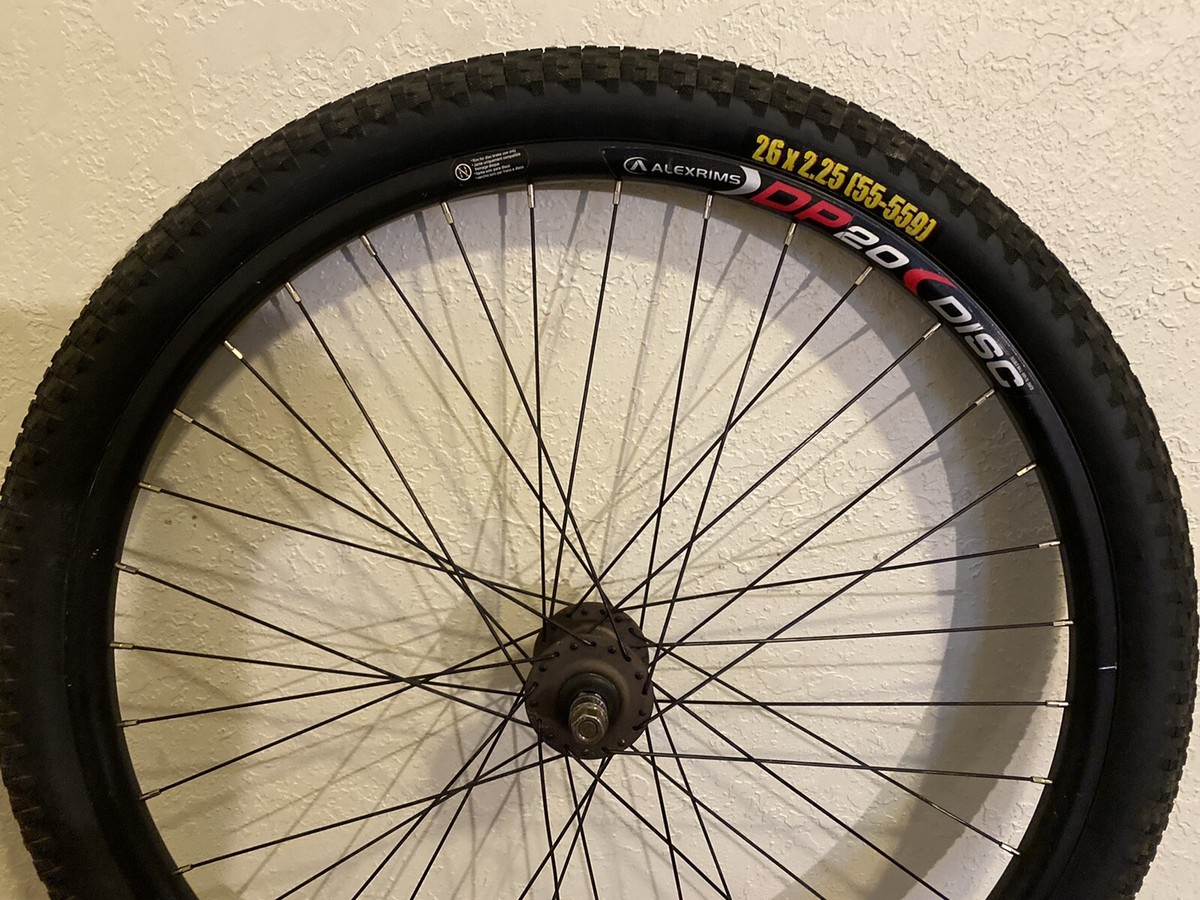 Alexrims DP20 (DISC) ホイール maxxis タイヤ　セット Alexrims Front DP20 Disc 26” Wheel & Arrow Racing Launch