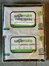 WIPEMATE Suede Cleaning Wipes Qty 24