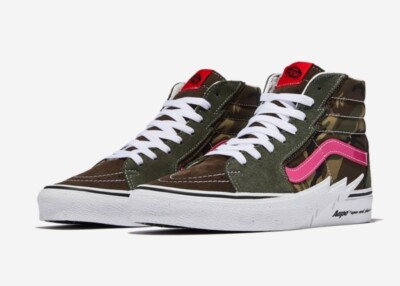 Vans X Aape SK8-Hi Bolt CAMO men's sneakers VN0A5JIVCMA | eBay
