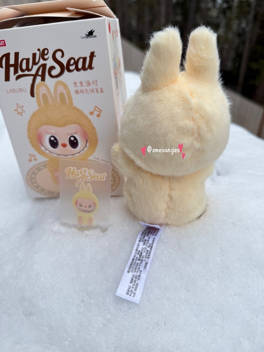 【正規品】POPMART LABUBU THE MONSTERS SISI POP NOW:THE MONSTERS - Have a Seat Vinyl Plush Blind Box