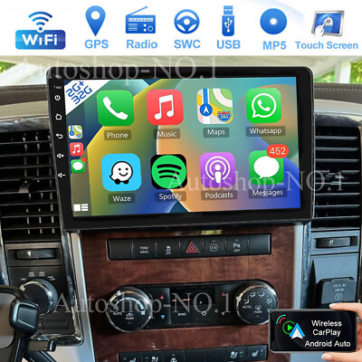For 2009-2012 RAM 1500 2500 3500 CarPlay Android 13 Auto BT Car Radio GPS Stereo