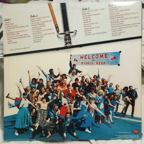 Grease Movie Soundtrack Double Album Vinyl LP Record 1st Edition 1978 - Picture 4 of 14