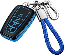 Key Fob Cover With Keychain Special Soft Tpu Key Case Protector C Color Blue Key Fob Cover With Keychain Special Soft Tpu Key Case Protector C Color Blue
