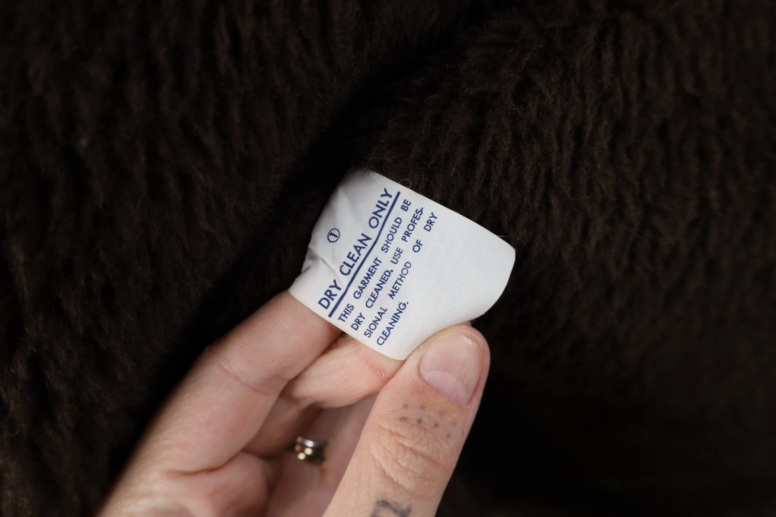 Vintage 70s Streetwear Mens 3XL Fleece Lined Western Rancher Overcoat Jacket USA - product detail image 12