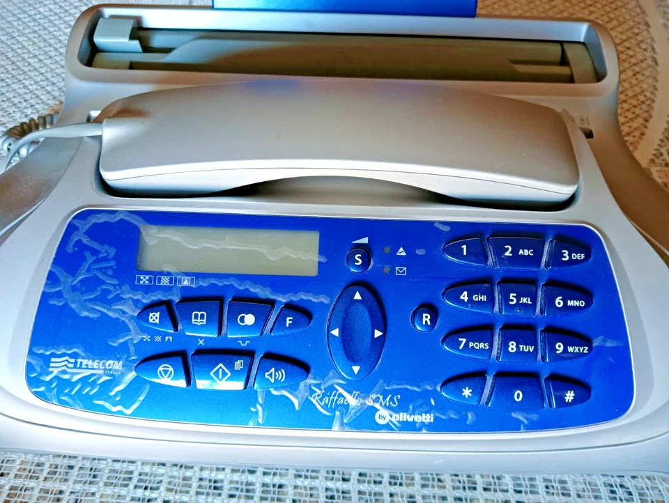 Telefono Telecom Raffaello SMS/Fax Olivetti 3MCK – Vintage Retrò Computing - Immagine 2 di 4