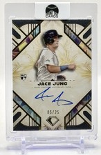 2025 Topps Diamond Icons Iconic Chrome Autographs Jace Jung #ACC-JJU /25 RC Auto